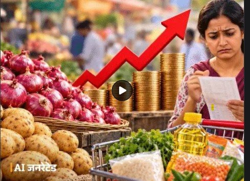 सितंबर में रिटेल महंगाई बढ़कर 5.54% पर पहुंच गई