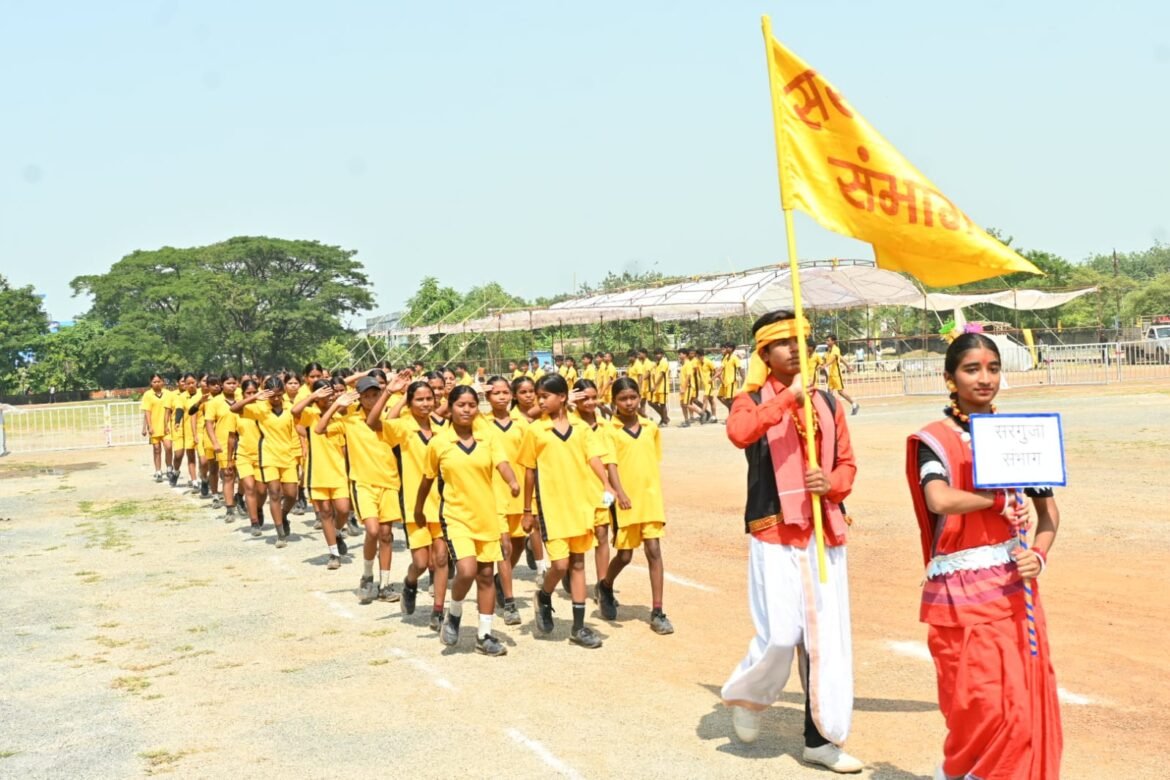 26वीं राज्य स्तरीय शालेय क्रीड़ा प्रतियोगिता का रंगारंग समापन
