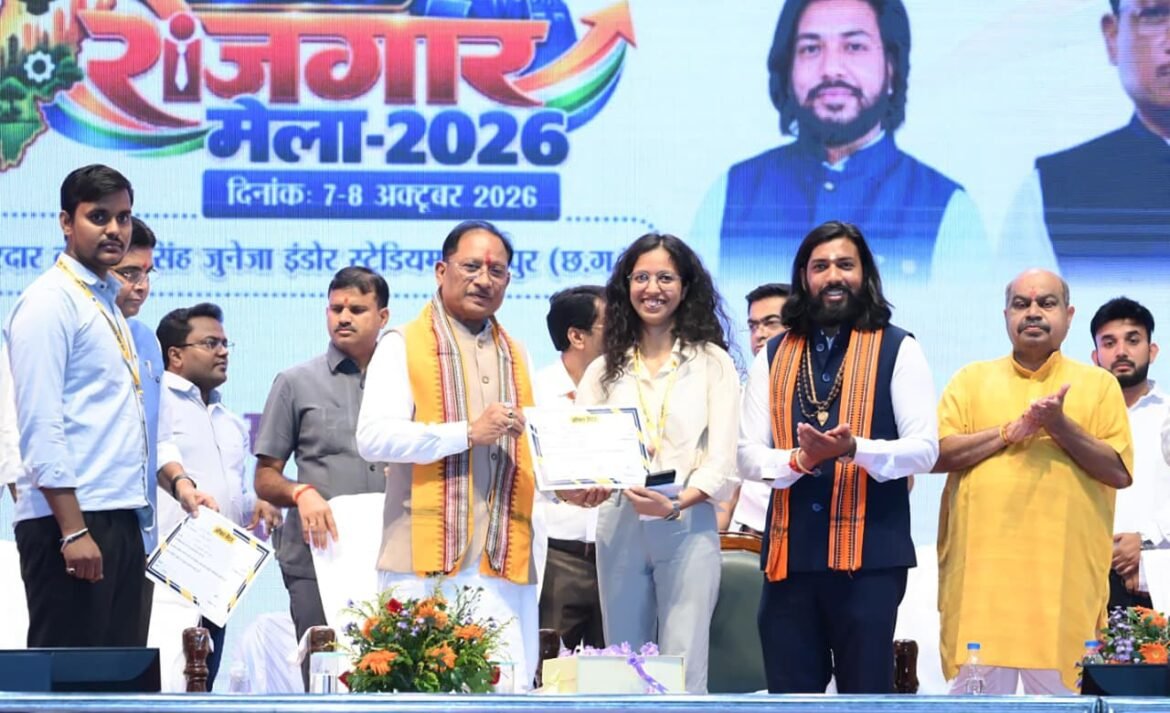 युवाओं को गुणवत्तापूर्ण शिक्षा, कौशल और रोजगार के बेहतर अवसर देना हमारी प्राथमिकता : मुख्यमंत्री  विष्णु देव साय