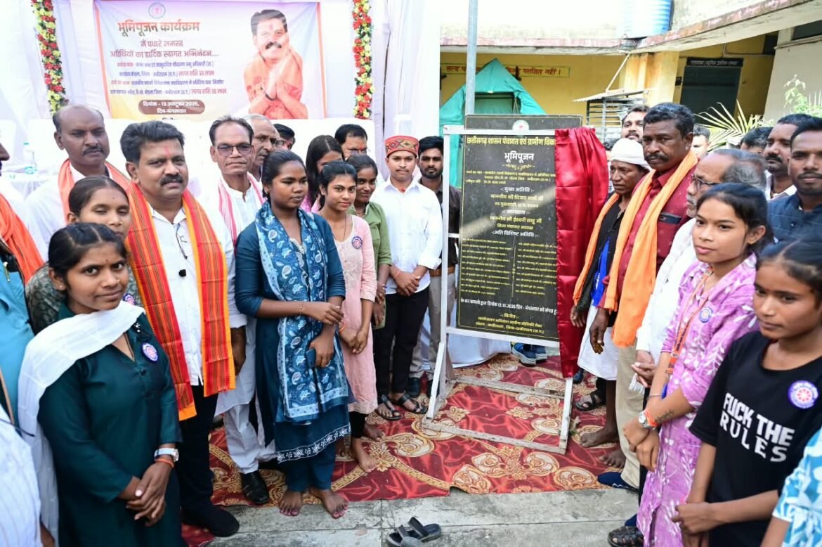 उप मुख्यमंत्री ने बोड़ला में 60 लाख रूपए के विकास कार्यों का किया भूमिपूजन