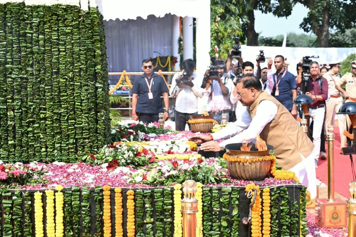 वीर जवानों के अदम्य साहस और सर्वोच्च बलिदान से छत्तीसगढ़ में शांति और सुरक्षा का नया अध्याय : मुख्यमंत्री  विष्णु देव साय