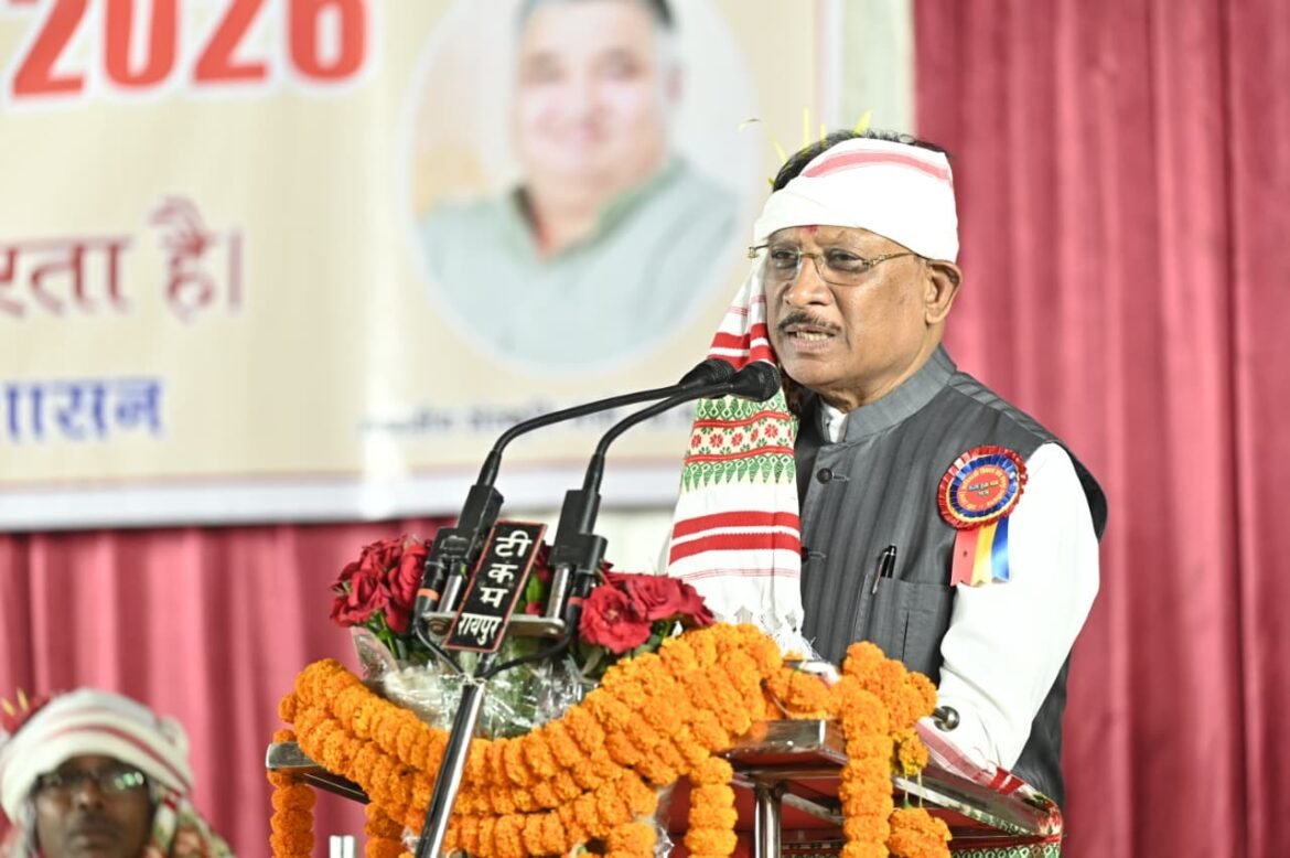 करम परब हमारी समृद्ध जनजातीय संस्कृति और पूर्वजों की अमूल्य धरोहर, इसका संरक्षण एवं संवर्धन हम सभी का नैतिक दायित्व : मुख्यमंत्री  साय