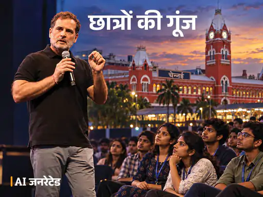 राहुल गांधी आज चेन्नई में ‘छात्रों की गूंज’ अभियान के छठे कार्यक्रम में छात्रों और युवाओं से संवाद करेंगे