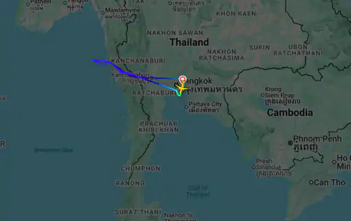 बैंकॉक से मुंबई आ रही एअर इंडिया की फ्लाइट AI 2338 को एक यात्री के हंगामे के चलते लौटना पड़ा