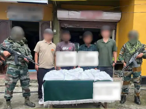 मिजोरम म्यांमार से आने वाली ड्रग्स का गेटवे बनता जा रहा