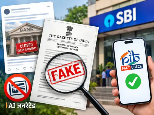 सोशल मीडिया पर केंद्र सरकार और वित्त मंत्रालय के नाम से जारी एक गजट नोटिफिकेशन वायरल हो रहा