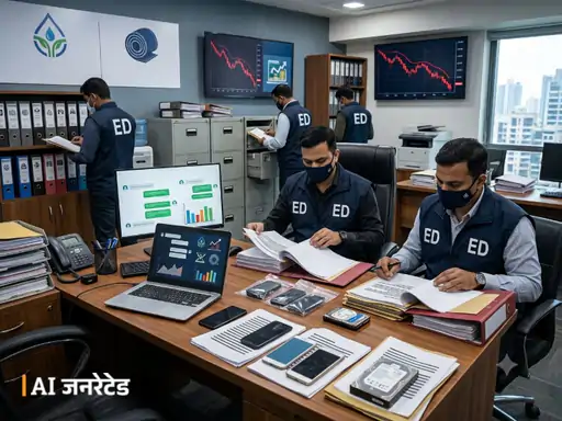 एनफोर्समेंट डायरेक्टरेट यानी ED ने दो लिस्टेड कंपनियों RM ड्रिप एंड स्प्रिंकलर्स सिस्टम्स लिमिटेड और R&B डेनिम्स लिमिटेड के शेयरों में हेरफेर के मामले में कार्रवाई की