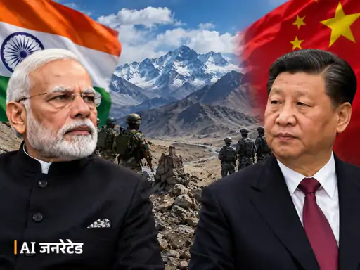 चीन ने लद्दाख की 28 जगहों पर अपना बताया