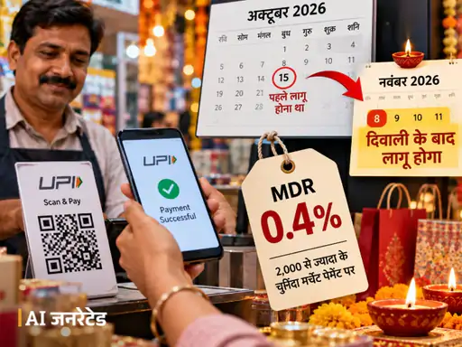 UPI पेमेंट पर 15 अक्टूबर से लागू होने वाला चार्ज दिवाली तक टाल दिया गया